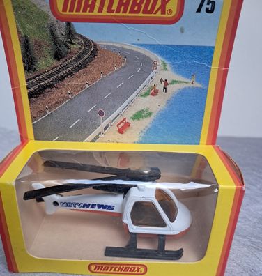 Helicopter TV News, Matchbox 75, originalverpackt