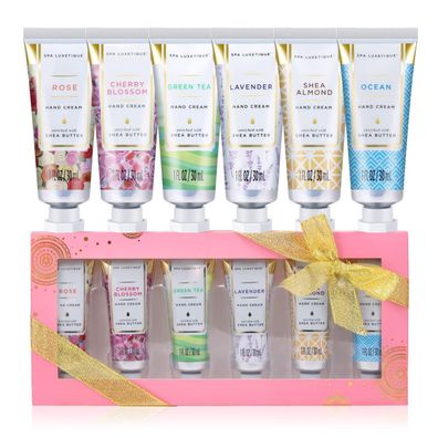 Mini Handcreme Set Spa Luxetique Shea Butter Feuchtigkeit Aloe Vitamin E sehr