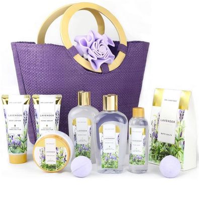 SPA Luxetique Damen Bade Geschenkset Lavender Wellness