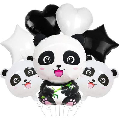 Panda Folienballon Set XXL für Geburtstagsparty und Baby Shower