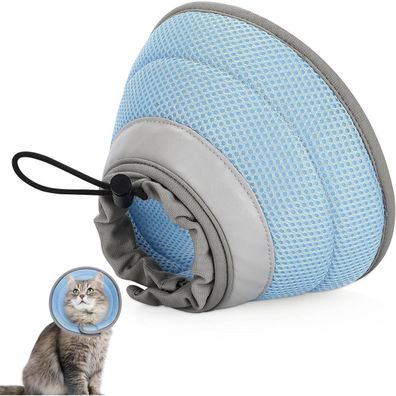 Katze Halskrause Weich Schutzkragen Wiederherstellung Operation Verletzungen