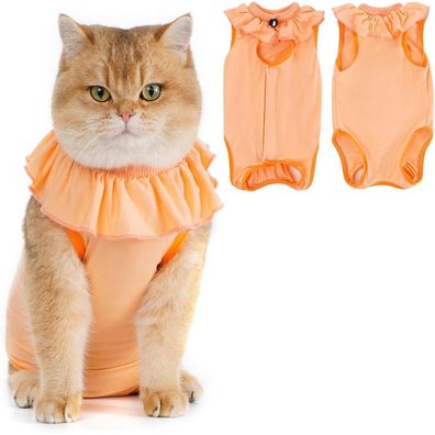 Avont Katzenbody Erholungsanzug Kastration Spay Leckschutz Suit für Katze