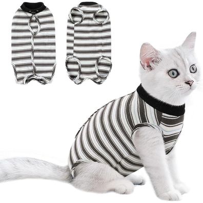 Katzenbody nach Op, Postoperative Katzenkleidung, Erholungsanzug für