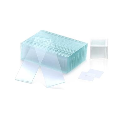 Objektträger Deckgläser Set Biologie Mikroskop 50x76mm 100x18mm