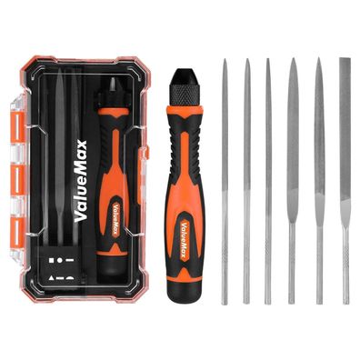 ValueMax Nadelfeilen Set 7tlg. Mini Feilen Metall Holz Kunststoff