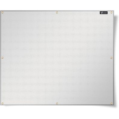 Aluminium-Hitzeschutzmatte Deckzaun Geländer Grill Herd 76x100cm