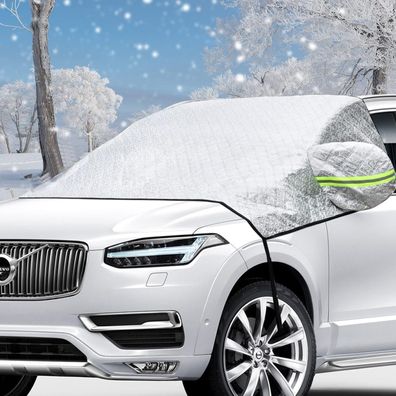 Windschutzscheibe Abdeckung Schnee Eis UV Frost 4-Schicht Schutz Auto Wischer