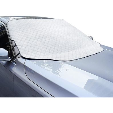 WIN. MAX Frontscheibenabdeckung Auto Faltbar Sonnenschutz Winter 3 Magnetische