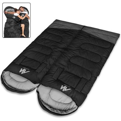 Deckenschlafsack Outdoor -20?-10? Koppelbar 4 Jahreszeiten 220x80cm Erwachsene