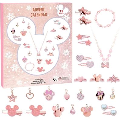 Adventskalender 2024 Mädchen Kinder DIY Cartoon Animation Accessoires