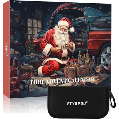 Adventskalender Werkzeug Weihnachtskalender für Männer 24-in-1