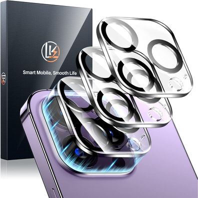 Kameraschutz Panzer Schutz Folie iPhone 14 Pro/Max 2x 9H Ultra-Klar
