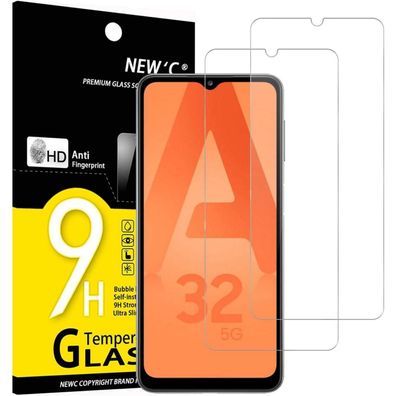 Panzer Schutz Glas Samsung Galaxy A32 5G 9H Härte Displayschutzfolie