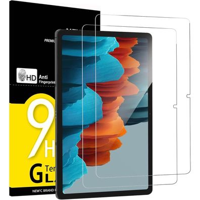 2x NEW'C Panzer Schutzfolie für Samsung Galaxy Tab S8 S7 11'' Ultra-klar 9H