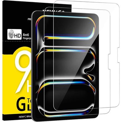 Schutzfolie iPad Pro 11 Zoll M4 2024 Panzer Schutzglas 9H Härte Ultra-klar