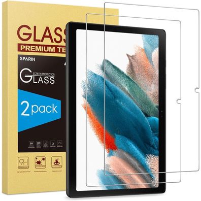 2er Pack Schutzfolie für Samsung Galaxy Tab A8 10,5 Zoll 2022, 9H Härte