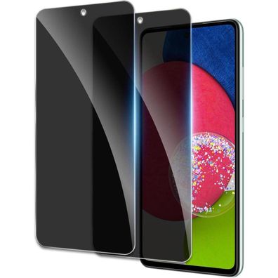 2x Samsung Galaxy A52s/A52 Sichtschutzfolie 9H Panzerglas Blickschutzfolie