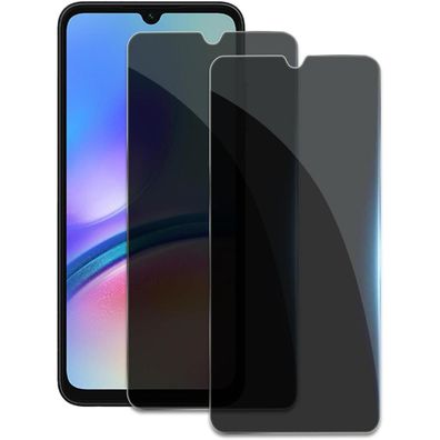 2x Samsung Galaxy A05s Blickschutzfolie 9H Panzerglasfolie Anti-Spy Anti-Kratzer