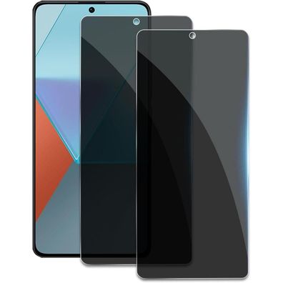 2x Xiaomi Redmi Note 13 Pro Sichtschutzfolie 9H HD Blickschutz Anti-Spy Panzer