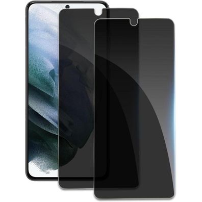 2x Samsung Galaxy S21 Sichtschutzfolie Anti-Spy Panzer Schutzfolie 9H HD