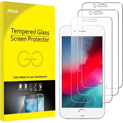 Schutzfolie für iPhone SE 3/2 2022/2020 8/7/6s/6 3 Stück