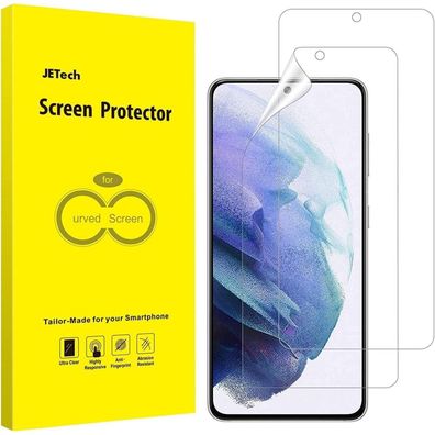 Displayschutzfolie für Samsung Galaxy S21 6,2 Zoll HD Klar 2er Pack