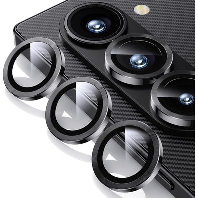 Kameraschutz Samsung Galaxy Z Fold 6 5G 2024 Panzerglasfolie Schwarz