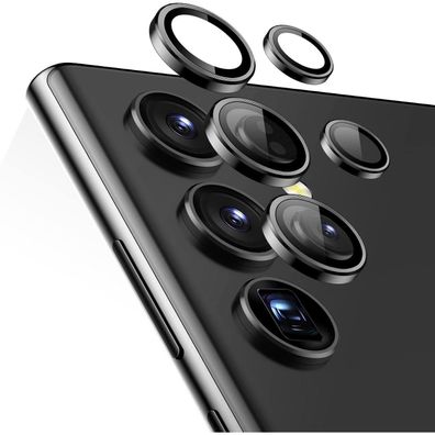 ESR Samsung Galaxy S23 Ultra Kamera Linsen Schutzfolie Schwarz