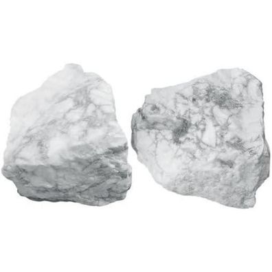 Große Naturstein Howlith Kristalle 4.5-5.5cm Reiki Premium