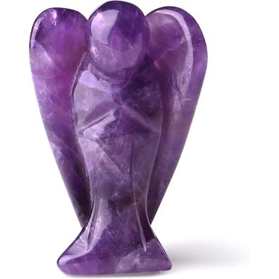 Amethyst Engel Figur 50mm Natürliche Kristalle Schutzengel Heilung Statue