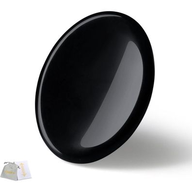 Obsidian Daumenstein Kristall Sorgenstein Stress Relief Meditation