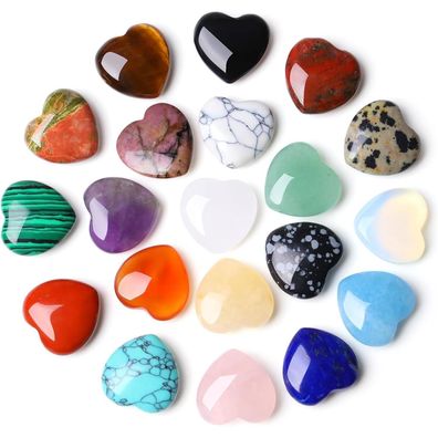 Herz Edelsteine Heilung Kristall Set Natürliche Amethyst Rosenquarz
