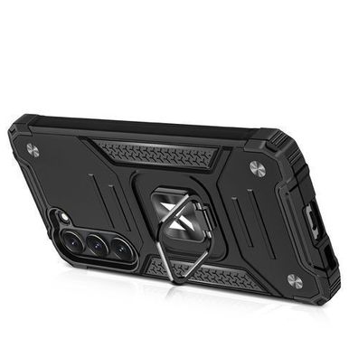 Wozinsky Ring Armor Schutzhülle für Samsung Galaxy S23+ mit Magnetringhalterung,