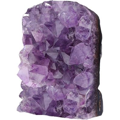 Natürlicher Amethyst Druse Groß Kristallstein Cluster Quarzkristall