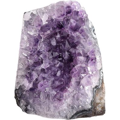 Amethyst Druse Groß Kristall Dekoration Naturstein Cluster 800g