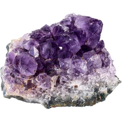Natürlicher Amethyst Drusen Cluster Rohstück Fengshui Dekoration 75-125mm