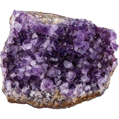 Amethyst Drusensegment Rohstück Deko Steine Cluster Reiki 65-85mm