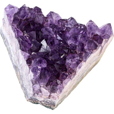 Natürlicher Amethyst Druse Cluster Rohstück Fengshui Deko 75x70x40mm