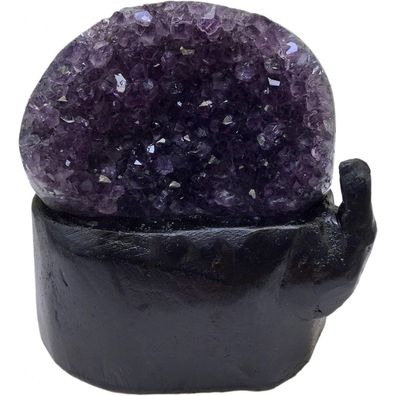 DECORN Amethyst Kristallcluster Geode Heilkristalle 1.76lbs