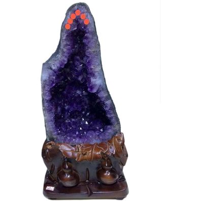 Große Amethyst Geode Cluster Exemplar 52lbs Reiki Deko Reiki Heilstein