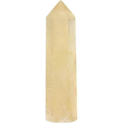 Citrin Kristall Turm 9-10cm Heilstein Edelstein Energie Reiki