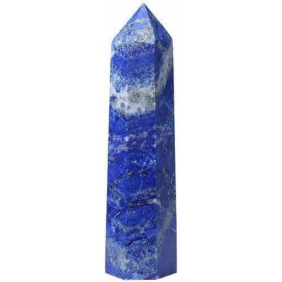 Lapislazuli Kristallsäule 9-10cm Heilstein Bergkristall Stein Meditation Energie