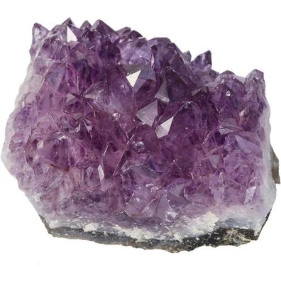 Amethyst Drusensegment Rohstück Edelstein Kristall Druse Deko 100-150g