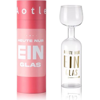 Rotweingläser 750ml Geschenkidee für Frauen Männer aus Glas