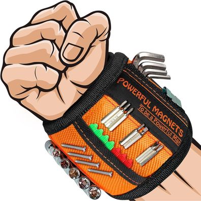 Magnetarmband Werkzeug für Männer Geschenke Vatertag Weihnachten Orange