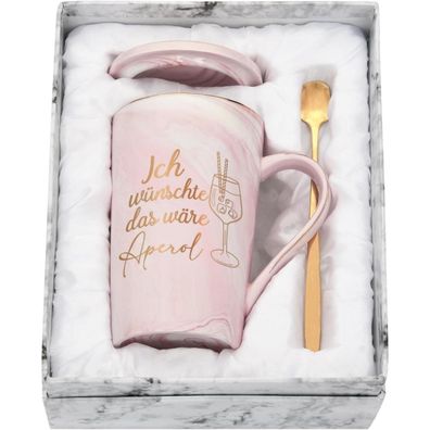 Joymaking Kaffeetasse 400ml Aperol Spruch Geschenk Frauen Freund Kollegin