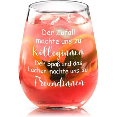 Abschiedsgeschenk Kollegen 450ml Weinglas Dankeschön Neu Job