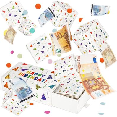 Giftota Geburtstag Überraschungsbox Upgrade Geldgeschenke Explosionsbox