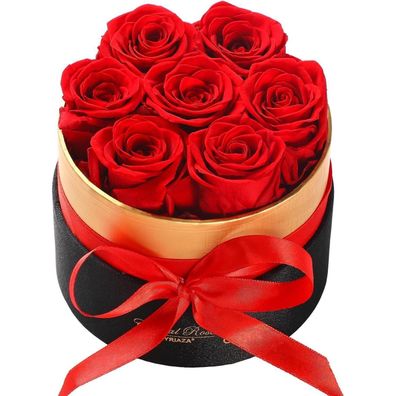 Ewige Rose Geschenkbox für Frauen Weihnachten Valentinstag Geburtstag Jahrestag