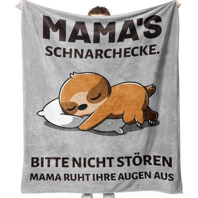 Weiche Decke Geschenk Mama Weihnachten Geburtstag Muttertag 130x150cm
